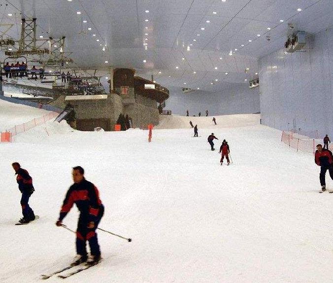 北极狐室内滑雪