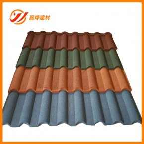 彩石金属瓦改善屋顶装饰效果 彩色石金属瓦的主要特点功能