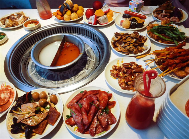 韩风源烧烤涮自助餐厅加盟