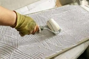 瓷砖背胶施工方法朗凯奇瓷砖背胶工厂