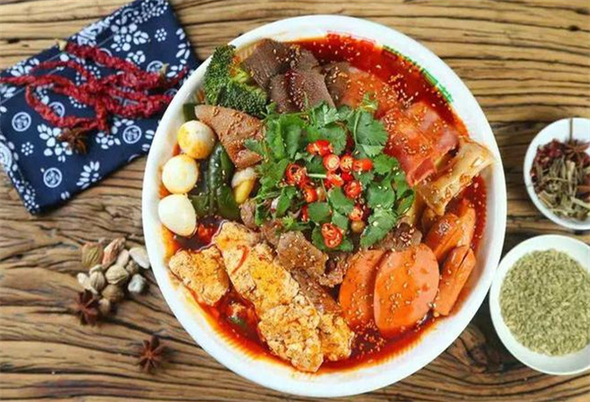 巴老冒豆花冒菜加盟