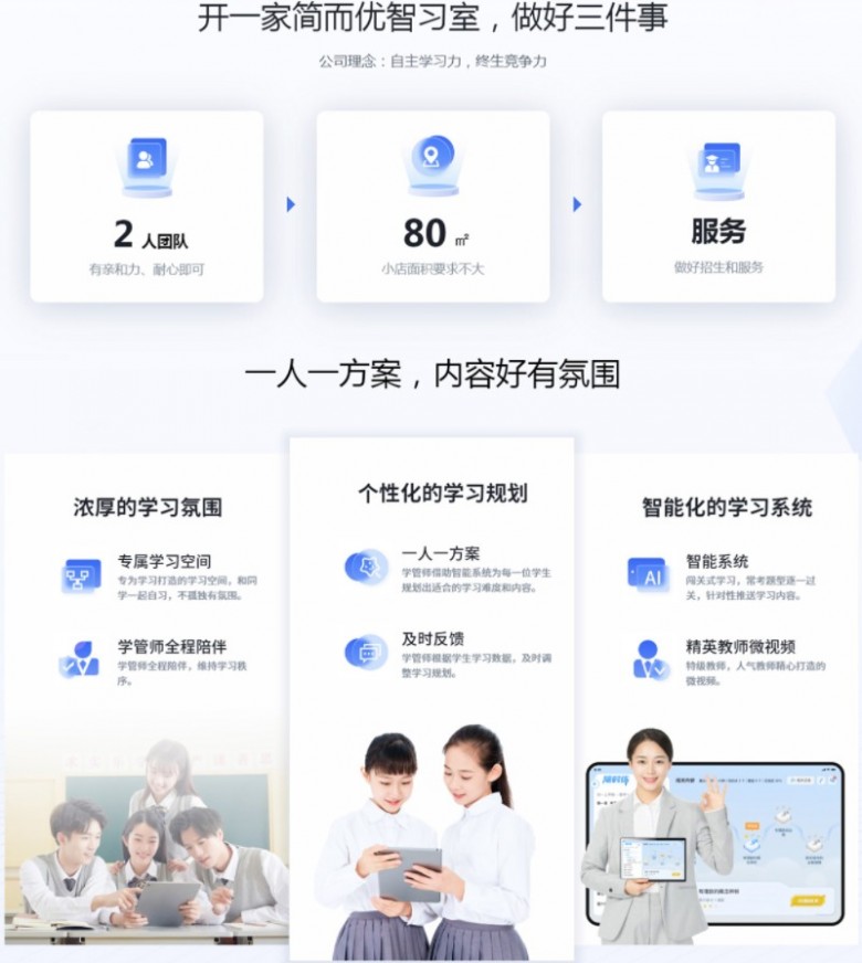 簡而優(yōu)ai智能自習室
