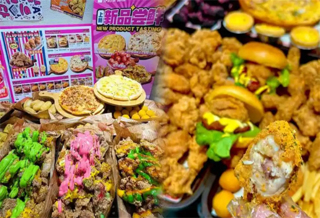 炸雞草給料放題自助加盟