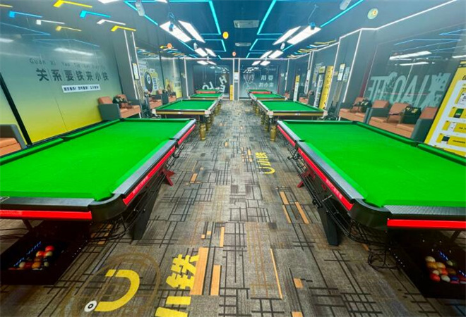 小鐵自助臺球加盟