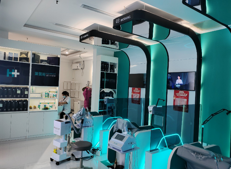 黑奧秘脫發(fā)白發(fā)中心加盟