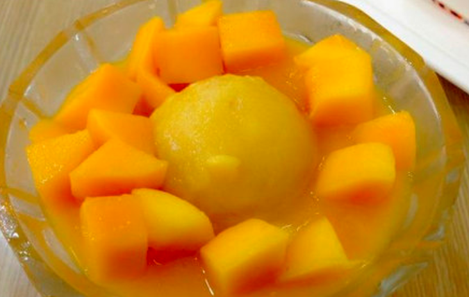 芒果神冰甜品