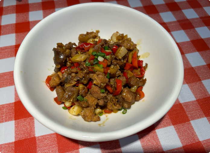 心花怒放下飯菜