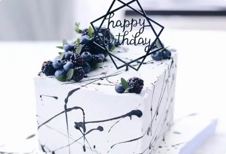 辛希亚法式生日蛋糕