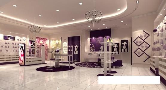 香港体会内衣形象店 浪漫紫色氛围让消费者更亲近_2