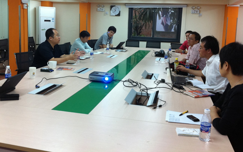 會員代表考察7天連鎖酒店IT體系（圖）_1