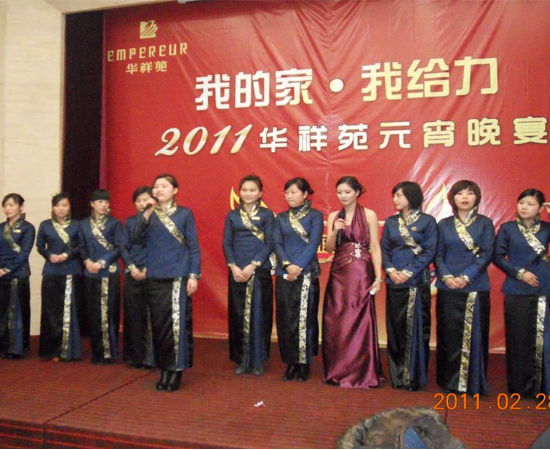 “我的家、我給力”2011北京華祥苑元宵晚宴（圖）_3