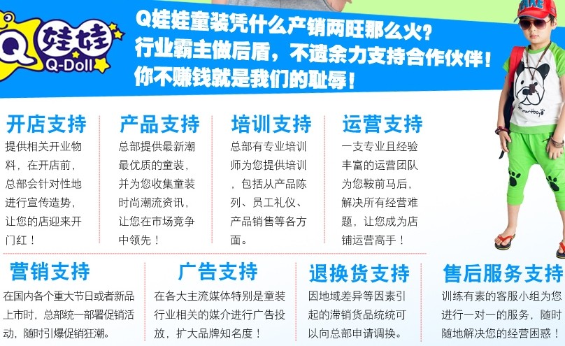 Q娃娃童裝加盟支持_1