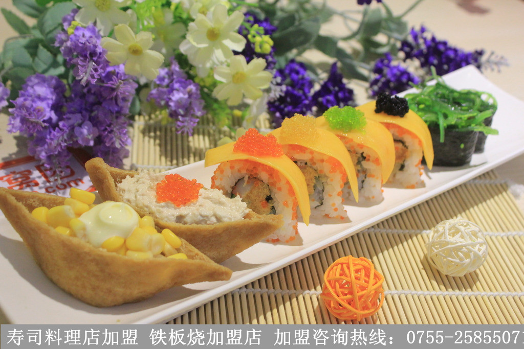 特色連鎖餐飲壽司店加盟外帶壽司加盟回轉(zhuǎn)壽司加盟_1
