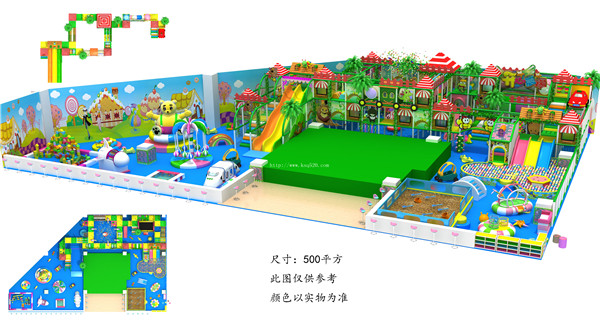 兒童游樂場領導品牌 開心哈尼 加盟火爆進行中_1