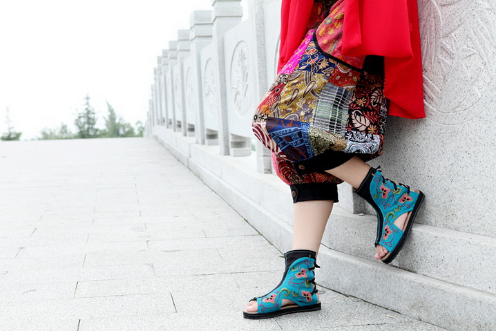 經(jīng)典婀娜繡花鞋，腳踏鳳凰的飛舞_1