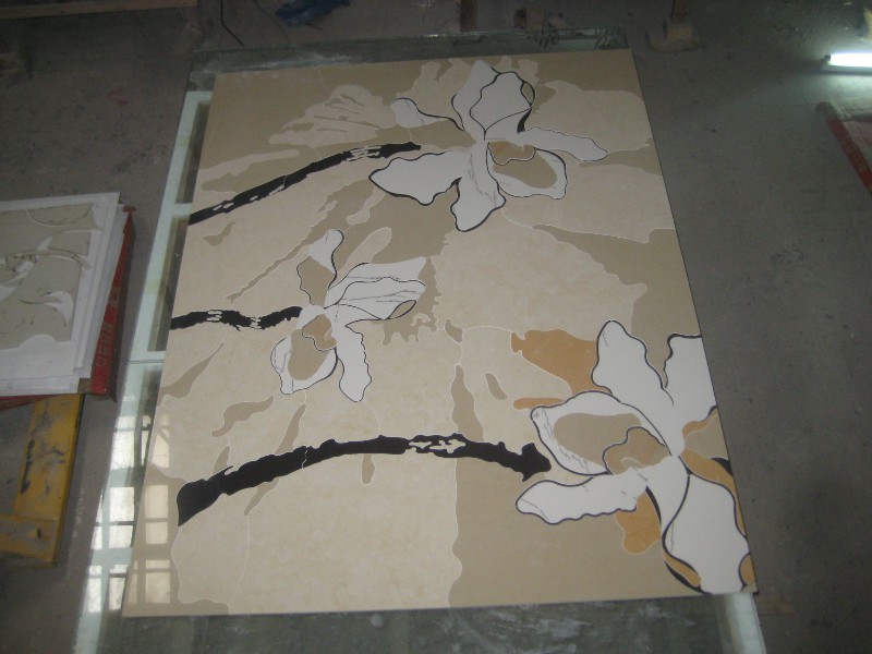 佛山陶瓷水刀地面拼花/水刀背景墻誠邀加盟_1