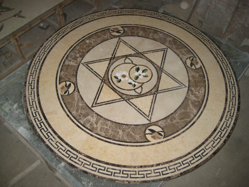 佛山陶瓷水刀地面拼花/水刀背景墻誠邀加盟_4