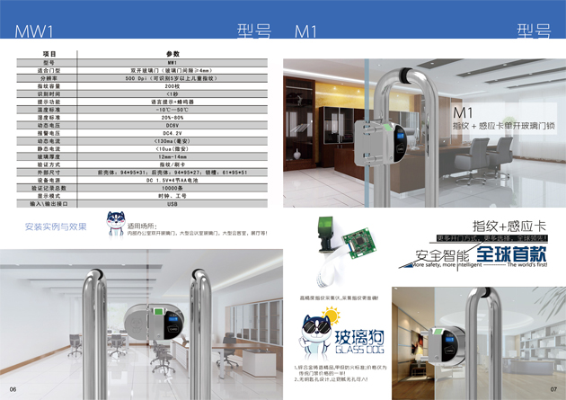 玻璃狗 智能玻璃指纹锁 全国招商中_1