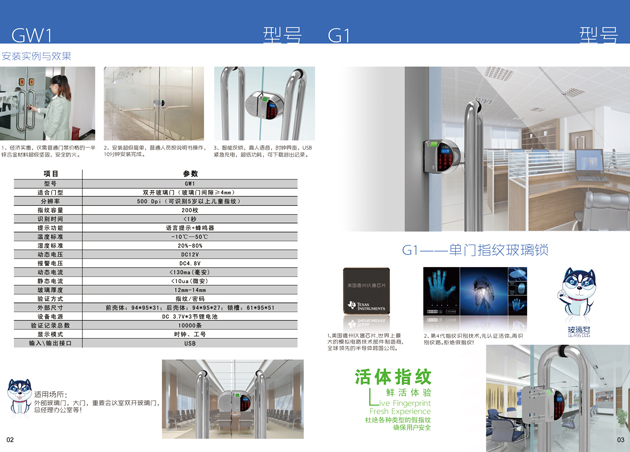 玻璃狗 智能玻璃指纹锁 全国招商中_2