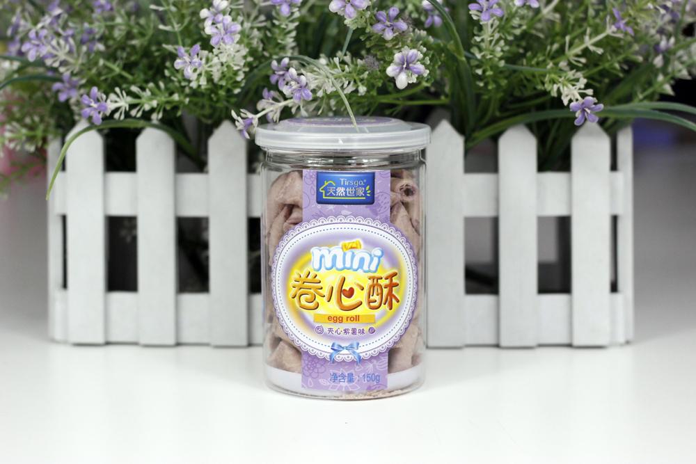 天然世家新品紫薯mini夹心卷心酥上市喽（图）_1