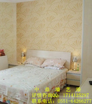 小本投資好項(xiàng)目中鼎液體壁紙健康與藝術(shù)并存_2