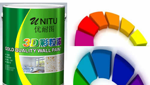 家裝定制新潮，個性優(yōu)耐圖3D彩粒漆從顏色開始_羅斯巴萊（圖）_1
