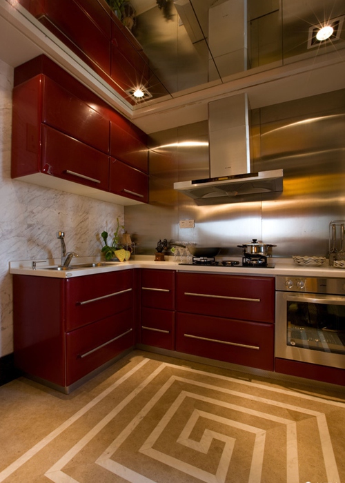 【好來屋廚柜】魅力廚房設(shè)計(jì)·聆聽木地板和地磚的混搭交響曲, 第十三季（圖）_16