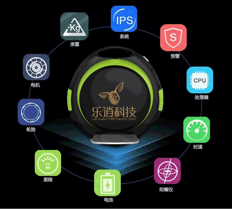 流線型把手，樂逍最新開發(fā)LX2智能體感車-東莞樂逍電子科技有限公司_1