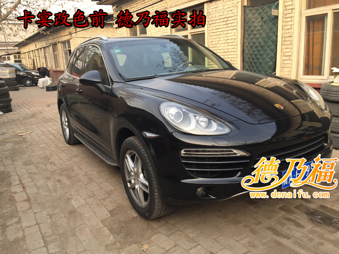 卡宴輪轂改色，德乃福專業(yè)輪轂改色_3