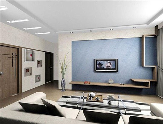 2015硅藻泥電視背景墻實景案例（圖）_17