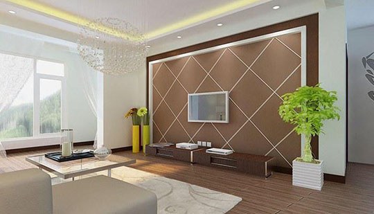 2015硅藻泥電視背景墻實景案例（圖）_18
