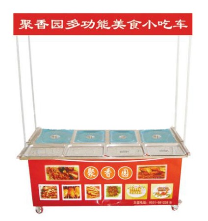 麻辣燙小吃車加盟，多功能小吃車技術(shù)培訓(xùn)15098991003（圖）_1