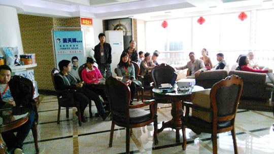 蓝天豚成为中南国际设计周唯一指定硅藻泥品牌（图）_2