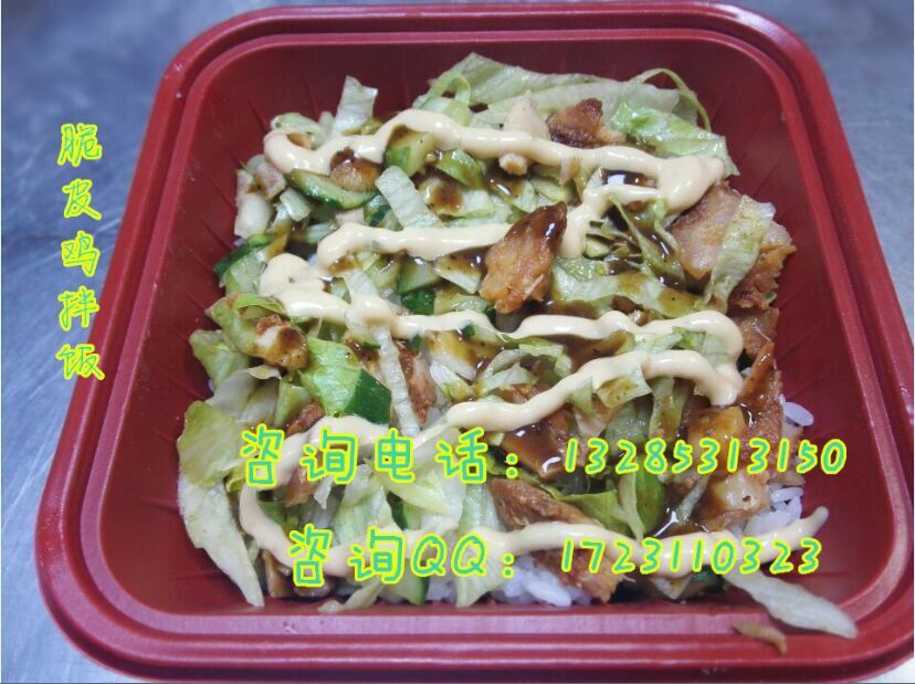 濱州正宗脆皮雞拌飯的做法，加盟脆皮雞技術(shù)哪家最實(shí)惠_2