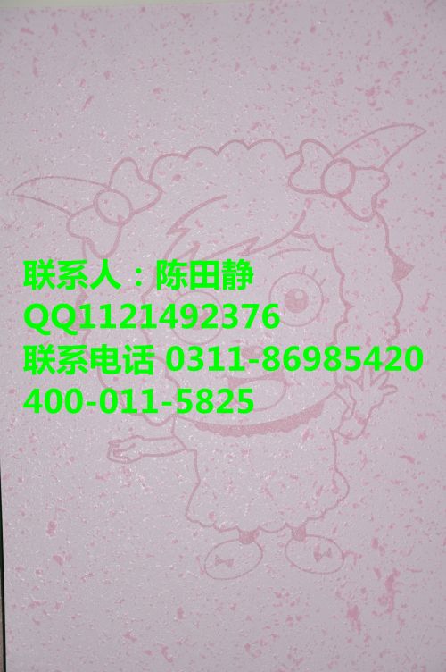 吉林家里裝修用3d彩粒漆好還是壁紙好_1