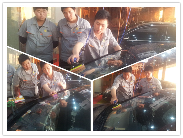 靚車會陜西延安寶塔店技術(shù)培訓(xùn)火熱進(jìn)行中（圖）_2