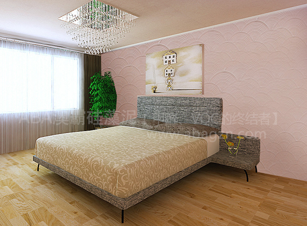 有格調的澳霸硅藻泥電視背景墻才惹人愛_1