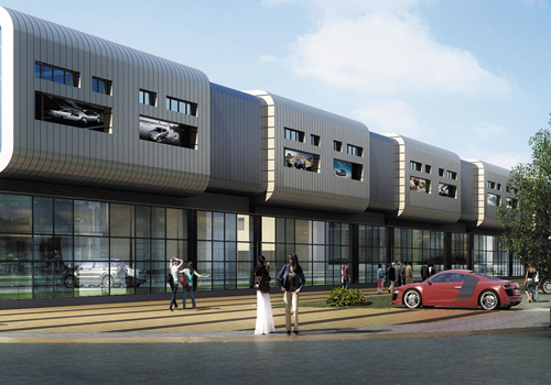 崛起魯中 榮耀神州——萊蕪市鋼城區(qū)區(qū)委領(lǐng)導(dǎo)蒞臨融通四海項(xiàng)目參觀指導(dǎo)工作（圖）_1