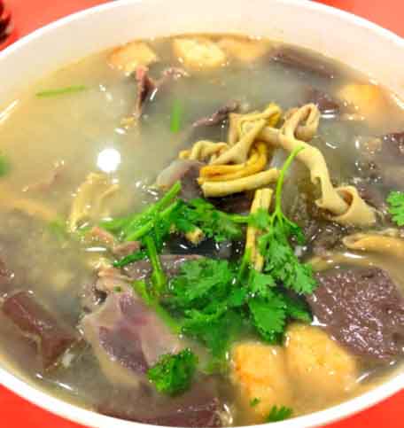 正宗鴨血粉絲湯加盟培訓(xùn)鴨血粉絲湯做法_2