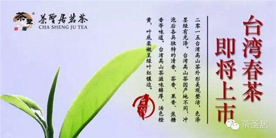 茶圣居台湾春茶即将上市（图）_1