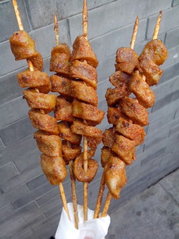 烤面筋加盟，手工面筋技術(shù)培訓(xùn)800元包學(xué)會_1