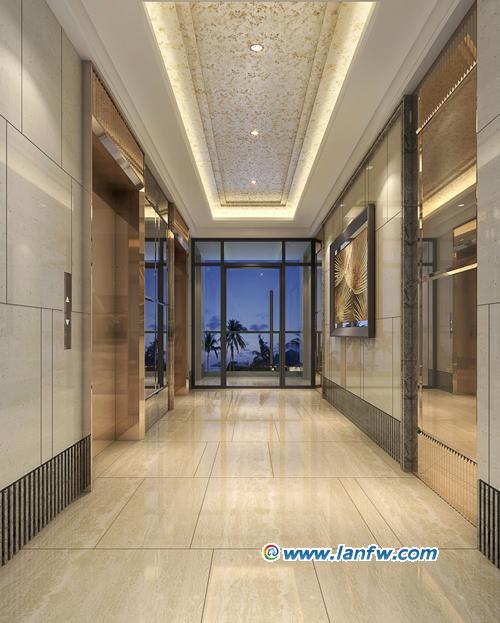 仿大理石電梯套_2