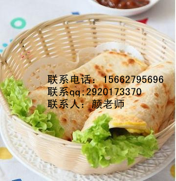 臨沂煎餅果子技術(shù)培訓(xùn)煙臺雞蛋灌餅加盟_1
