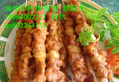 濟(jì)南油炸羊肉串加盟培訓(xùn)學(xué)習(xí)油炸羊肉串做法_1