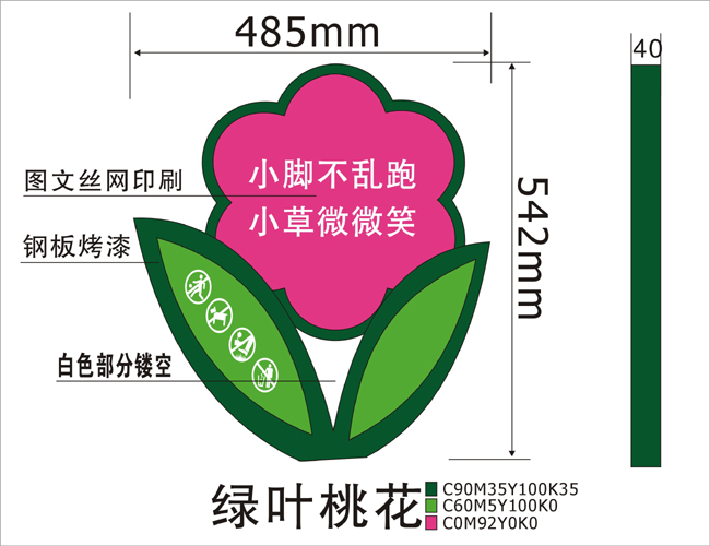 丝印标识标牌制作的工艺介绍（图）_1