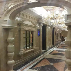 大理石羅馬柱柱墩（圖）_1