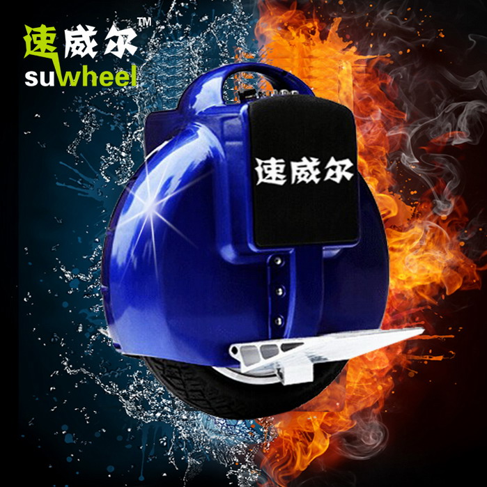 速威爾炫酷獨輪電動車 代步唯一選擇（圖）_2