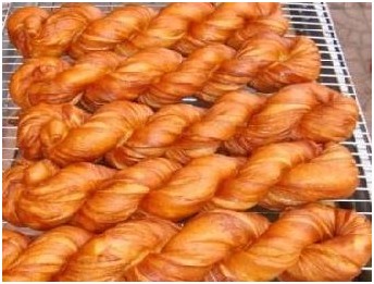 濟(jì)南奶香千層麻花加盟德州奶香千層麻花培訓(xùn)江蘇千層麻花做法_1