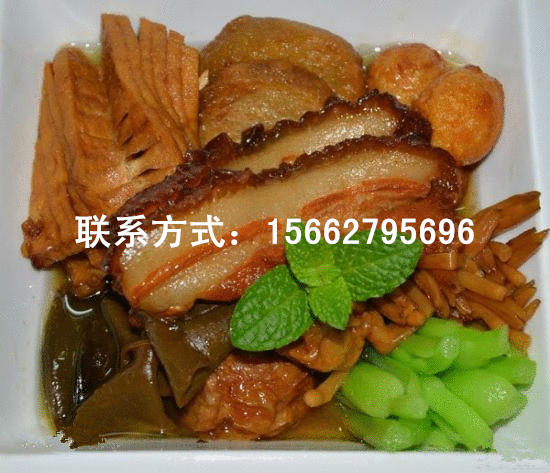 濟寧名吃甏肉干飯加盟濟南特色小吃把子肉培訓_1