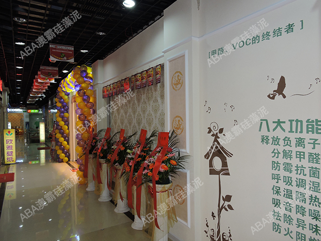 熱烈祝賀ABA澳霸硅藻泥廣州增城體驗(yàn)館隆重開業(yè)_2